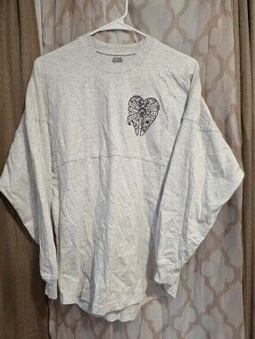 Star Wars XS I Love You Millenium Falcon Long Sleeve Spirit Jersey